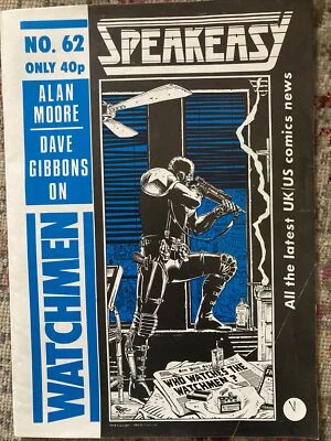 £9.99 • Buy Speakeasy 62 Alan Moore Dave Gibbons Watchmen