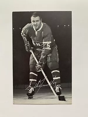 1968-69 Montreal Canadiens Team Issue Photo/Postcard - Gilles Tremblay • $2.91