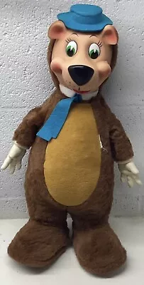 Vintage Knickerbocker Huckleberry Hound Yogi Bear Plush Stuffed Animal Toy 1959 • $49.99