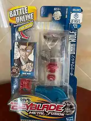 £36 • Buy Out Of Production Hasbro Beyblade Metal Fusion BB-29 DARK WOLF Balance DF145FS