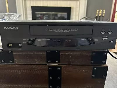 Daewoo 4-Head High Speed Rewind System VCR • $37