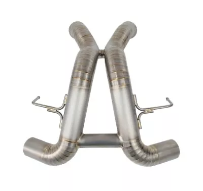 Fits McLaren 540C 570S 570GT 16-23 Full Titanium 76mm H-Pipe Exhaust System • $2279.99