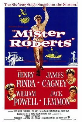 66216 Mister Roberts Movie Henry Fonda James Cagney Wall Decor Print Poster • £14.41