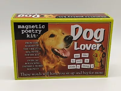 Dog Love Magnetic Poetry Kit 2007 • $9