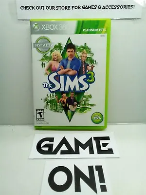 $7.99 • Buy The Sims 3 - Xbox 360 - Complete Tested Working - Free Ship
