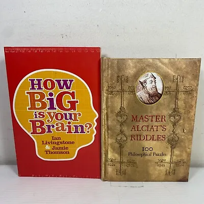 How Big Is Your Brain? Ian Livingstone & Master Alciats Riddles Pierre Martin • $22.95