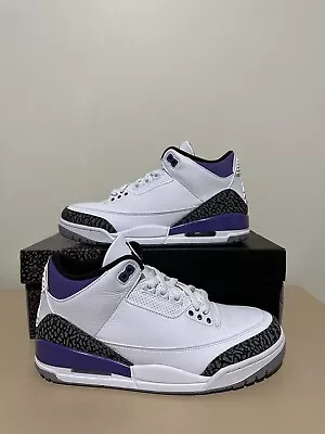 Size 11 - Jordan 3 Dark Iris • $300