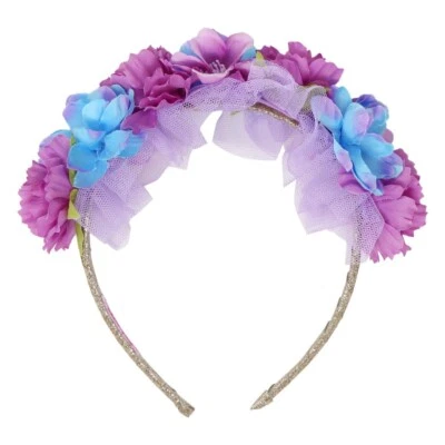 NEW Mermaid Floral Headband Party Dressup Costume Kids AU • $19.95