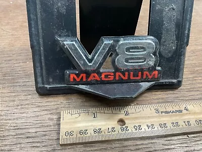 Dodge Magnum V8 Name Badge Emblem Vintage • $6.25