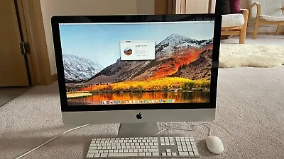 IMac 27  2010 A1312 Core I7 2.93GHz 16GB RAM 2TB HDD Radeon HD 5750M High Sierra • $195