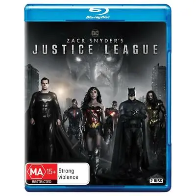 Zack Snyder's Justice League Blu-ray  260521 Free Post • $19.90