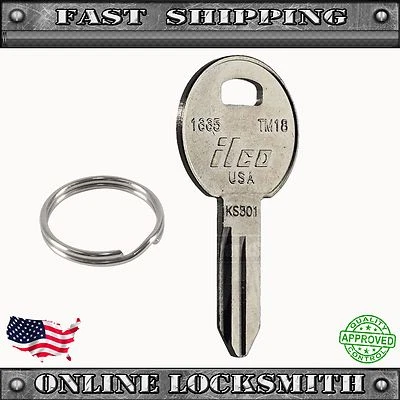 $6.45 • Buy RV Key - Trimark TM18 / 1665 / TRM-15D - Recreational Vehicle Key KS301