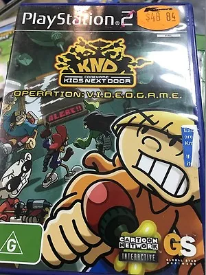 Codename: Kids Next Door Operation V.I.D.E.O.G.A.M.E. PS2 • $15