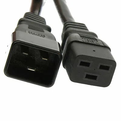 8.5 Feet C19 To C20 14/3 14 AWG Power Cord • $15.90