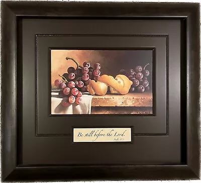 Psalm 37:7 Artwork With Grapes And Oranges By P Graham Dunn • $48