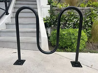 Sandbaggy Commercial Dual Loop Wave Bike Racks - In Ground  - 5 Bike Capacity • $180