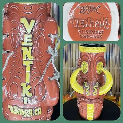 VenTiki Lounge Sepik River Sorcerer Tiki Mug Ventura Big Toe Munktiki 2nd Edtion • $321.99