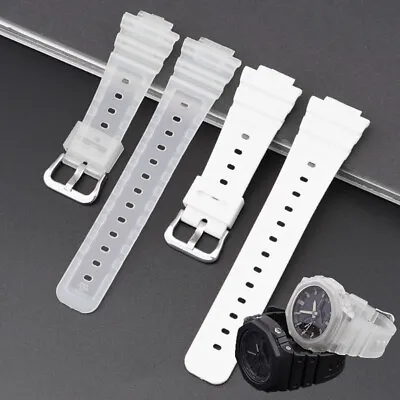 For Casioak GA 2100 DW-5600 Watch Band Sport Bracelet 16mm Rubber Strap • $18.22