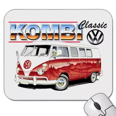 1960's  VW  KOMBI VAN   SPLIT SCREEN  QUALITY MOUSE PAD   (8 CAR COLOURS)  • $16.50