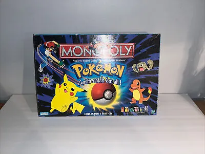 Hasbro Pokemon Collector's Edition Monopoly Board Game - 41357 • $29.90