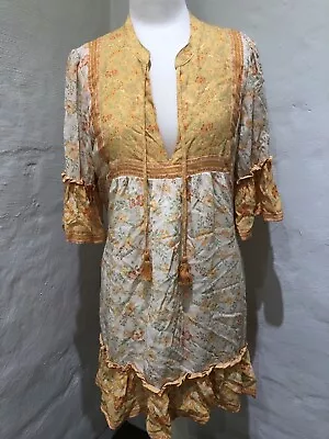 $59 • Buy Arnhem Floral Dress Size 10