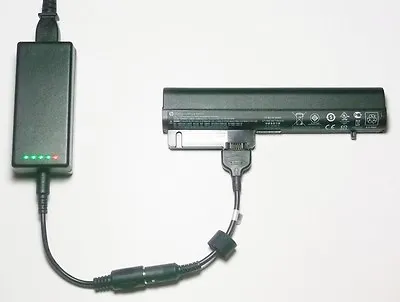 External Laptop Battery Charger For HP EliteBook 2510p 2530p 2540p 463308 MS06 • £57.98