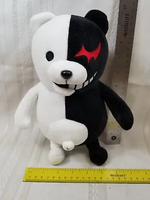 Danganronpa Monokuma Black & White Bear Dangan Ronpa Plush Toy Doll Approx 9” • $11.61