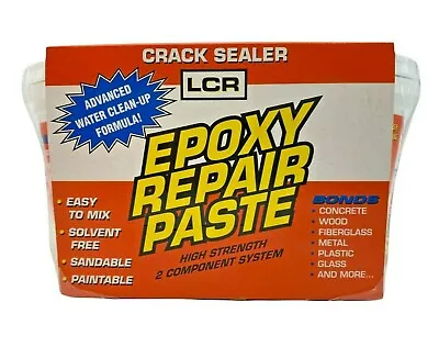 Polygem LCR Crack Sealer And Repair Paste 2-Part High-Strength Epoxy 17 Oz Tubs • $46.45