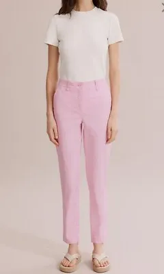 COUNTRY ROAD Beautiful Pink Cotton Pant Size 16 RRP $159 • $35.91