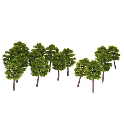 Set Of 40 Deep Green N Scale Model Trees For Building Scenery And Layout • $8.96