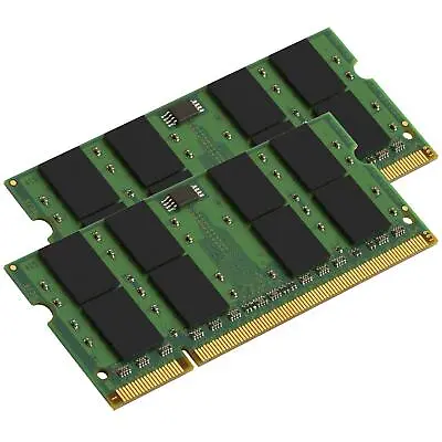 £8.98 • Buy 2 X 2GB DDR2 PC2 Ram Laptop Memory SODIMM 6400 800MHz 2Rx8 1.8V