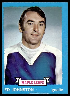 1973-74 Topps Ed Johnston Toronto Maple Leafs #23 • $2.45