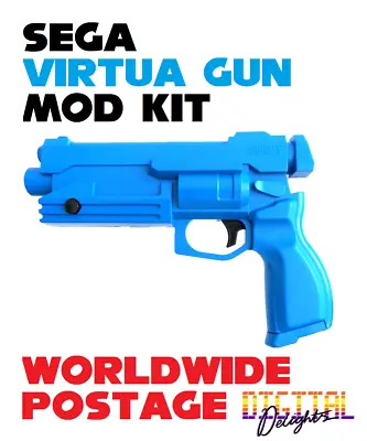 SEGA Saturn Official Light Gun / Virtua Gun Micro Switch Trigger Mod Kit • £11.99