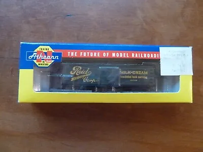 N Scale Athearn 11612 Pfaudler 40' Milk Car - Reid Ice Cream - NIB • $22