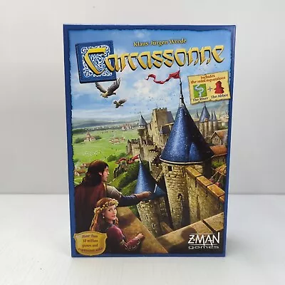 Carcassonne Board Base Game By Z-Man Games VGC 100% Complete • $35