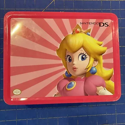 Nintendo DS - Metal Tin Lunchbox  - Carry Case Super Princess Peach • $24.99