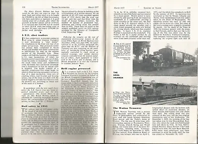 Brill  Quainton Road  Wotton Tramway  Aveling Porter  Trains Illustrated 1957 • £1.98