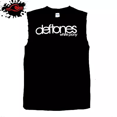 Deftones - White Pony - Frayed-Cut Modified Singlet In XXL • $40