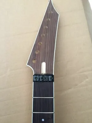 Unfinished  24 Frets 7 Strings Guitar Neck Rosewood Fingerboard Locking Nut • $78.99