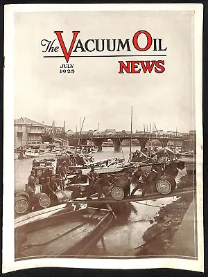 Vacuum Oil News Mobiloil Mobil Oil Gargoyle April 1925 16pp. VGC Scarce • $29.99