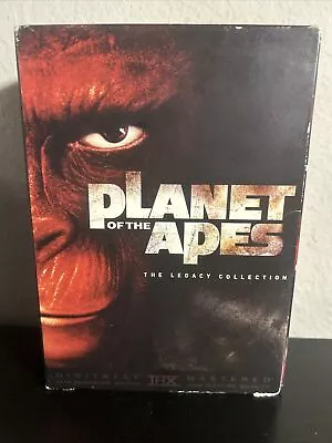 Planet Of The Apes Box Set DVD 2006-6-Disc Set Legacy Edition Box  • $15