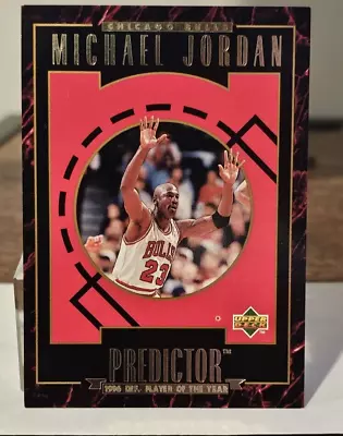 1995 UD MICHAEL JORDAN Retail Predictor Card R3 Chicago Bulls HOF • $1.99