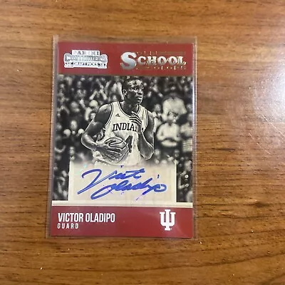 2015 Panini Contenders Old School Colors Auto Victor Oladipo Indiana Hoosiers  • $27