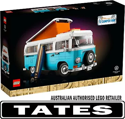 $260 • Buy LEGO 10279 Volkswagen T2 Camper Van - Creator Expert From Tates Toyworld