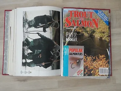 1989 Trout And Salmon Magazine Full Year Set In Binder • £16.99