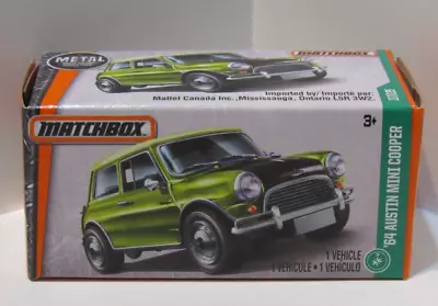 Matchbox 2017 Power Grabs '64 Austin Mini Cooper #117 MBX 1964 Mr. Bean • $13.49