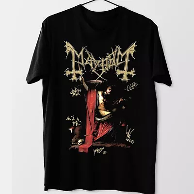 Rare Mayhem Band Shirt Short Sleeve Unisex S-5XL Shirt P922 • $16.99