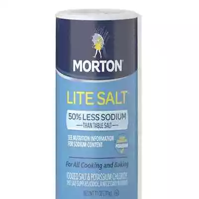 Morton Lite Salt 11 Oz Canister • $4.71