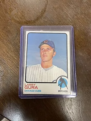 T.C.G 1973 Topps Baseball Larry Gura #501 Cubs • $1.42