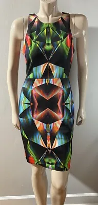 Milly Prism Scuba Sheath Dress Size 6 • $29